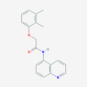 2-(2,3-dimethylphenoxy)-N-(5-quinolinyl)acetamide