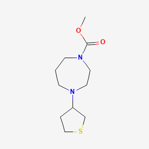 Methyl 4-(tetrahydrothiophen-3-yl)-1,4-diazepane-1-carboxylate