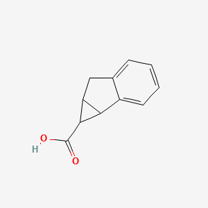 1,1a,6,6a-Tetrahydrocyclopropa[a]indene-1-carboxylic acid