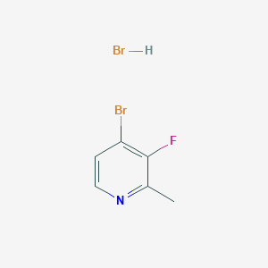 molecular formula C6H6Br2FN B2511592 4-溴-3-氟-2-甲基吡啶氢溴酸盐 CAS No. 2177265-13-1