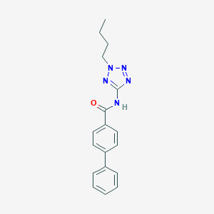 molecular formula C18H19N5O B251161 N-(2-butyl-2H-tetraazol-5-yl)[1,1'-biphenyl]-4-carboxamide 