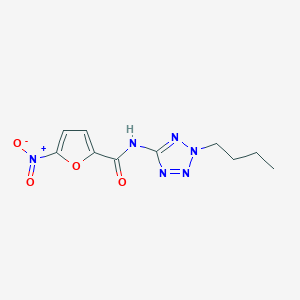 N-(2-butyl-2H-tetraazol-5-yl)-5-nitro-2-furamide