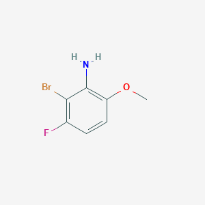 2-Bromo-3-fluoro-6-methoxyaniline