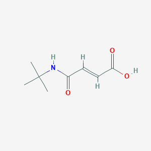 molecular formula C8H13NO3 B2511659 (E)-4-(叔丁基氨基)-4-氧代-2-烯酸 CAS No. 134276-00-9