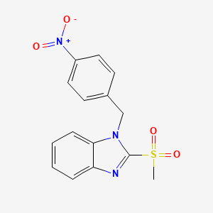 2-(methylsulfonyl)-1-(4-nitrobenzyl)-1H-benzo[d]imidazole