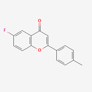 6-Fluoro-2-(4-methylphenyl)chromen-4-one