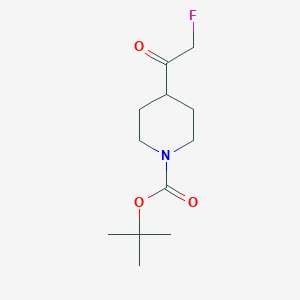 Tert-butyl 4-(2-fluoroacetyl)piperidine-1-carboxylate