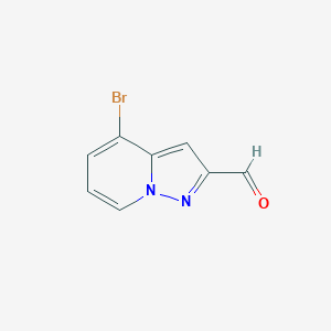 4-Bromopyrazolo[1,5-a]pyridine-2-carbaldehyde