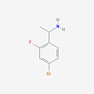 1-(4-Bromo-2-fluorophenyl)ethanamine