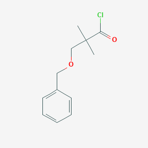 3-Benzyloxy-2,2-dimethylpropionyl chloride