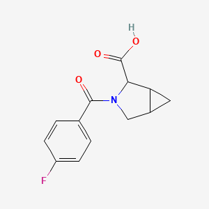 3-(4-fluorobenzoyl)-3-azabicyclo[3.1.0]hexane-2-carboxylic Acid