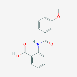 molecular formula C15H13NO4 B2511821 2-[(3-甲氧基苯甲酰基)氨基]苯甲酸 CAS No. 93945-81-4