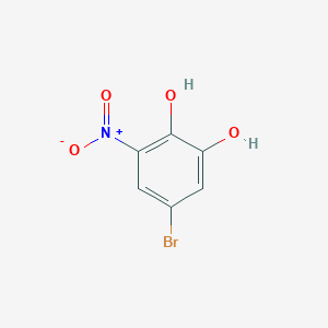 5-Bromo-3-nitrobenzene-1,2-diol