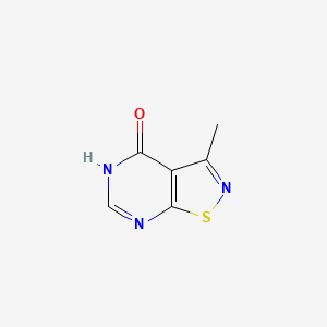 3-Methylisothiazolo[5,4-D]pyrimidin-4(5H)-one