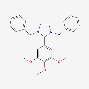 1,3-Dibenzyl-2-(3,4,5-trimethoxyphenyl)imidazolidine