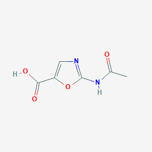 2-Acetamido-1,3-oxazole-5-carboxylic acid