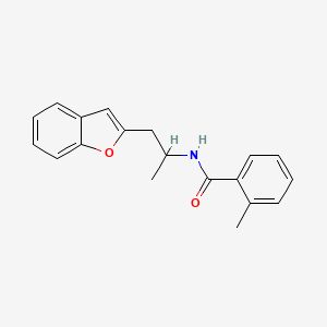 N-(1-(benzofuran-2-yl)propan-2-yl)-2-methylbenzamide