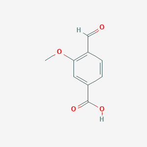 molecular formula C9H8O4 B2511987 4-Formyl-3-methoxybenzoic acid CAS No. 80893-99-8