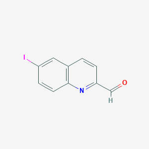 6-Iodoquinoline-2-carbaldehyde