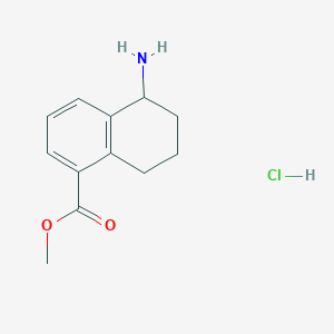 Methyl 5-amino-5,6,7,8-tetrahydronaphthalene-1-carboxylate hydrochloride