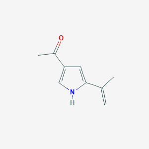 B025123 1-(5-Prop-1-en-2-yl-1H-pyrrol-3-yl)ethanone CAS No. 104508-45-4