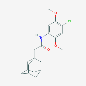 2-(1-adamantyl)-N-(4-chloro-2,5-dimethoxyphenyl)acetamide