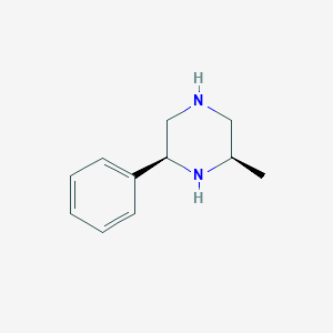 2beta-Phenyl-6beta-methylpiperazine