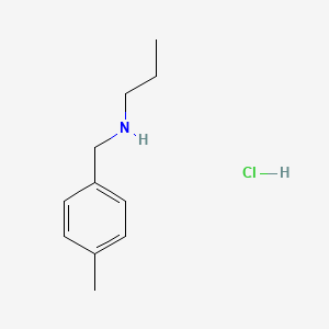 [(4-Methylphenyl)methyl](propyl)amine hydrochloride