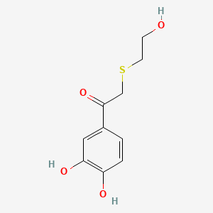 4-(2-Hydroxyethylthio-acetyl)catechol