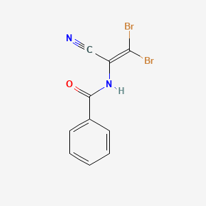 N-(2,2-dibromo-1-cyanovinyl)benzamide