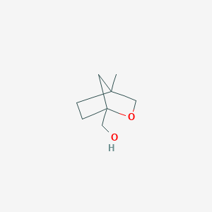 molecular formula C8H14O2 B2512456 （4-甲基-2-氧杂双环[2.2.1]庚-1-基）甲醇 CAS No. 2309461-87-6