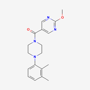 [4-(2,3-Dimethylphenyl)piperazino](2-methoxy-5-pyrimidinyl)methanone