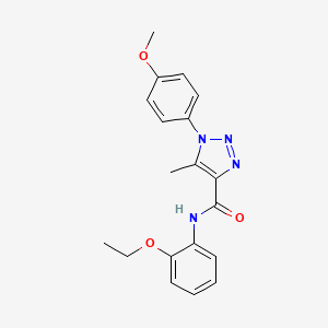 N-(2-ethoxyphenyl)-1-(4-methoxyphenyl)-5-methyl-1H-1,2,3-triazole-4-carboxamide