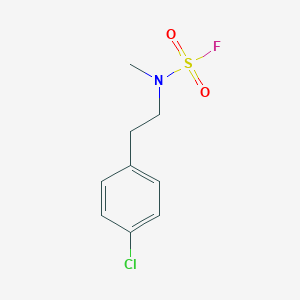 N-[2-(4-Chlorophenyl)ethyl]-N-methylsulfamoyl fluoride