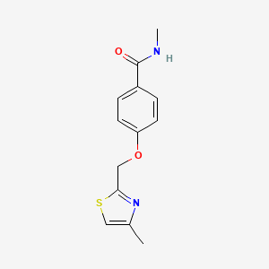 N-methyl-4-((4-methylthiazol-2-yl)methoxy)benzamide