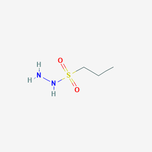 molecular formula C3H10N2O2S B2512556 丙烷-1-磺酰脲 CAS No. 58032-83-0