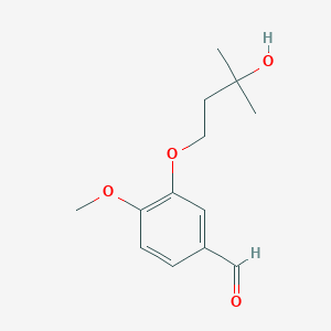 3-(3-Hydroxy-3-methylbutoxy)-4-methoxybenzaldehyde