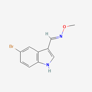 5-bromo-1H-indole-3-carbaldehyde O-methyloxime