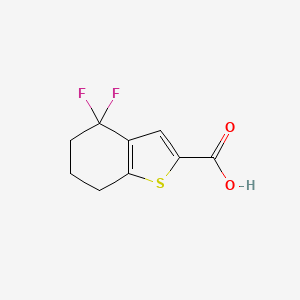 4,4-Difluoro-6,7-dihydro-5H-1-benzothiophene-2-carboxylic acid