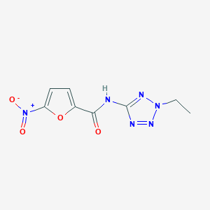 N-(2-ethyltetrazol-5-yl)-5-nitro-2-furamide