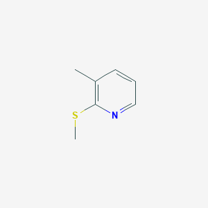 molecular formula C7H9NS B2512677 3-Methyl-2-(methylsulfanyl)pyridine CAS No. 51933-73-4