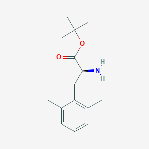 Tert-butyl (2S)-2-amino-3-(2,6-dimethylphenyl)propanoate
