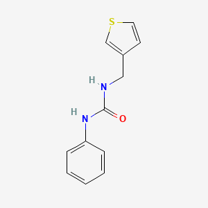 1-Phenyl-3-(thiophen-3-ylmethyl)urea