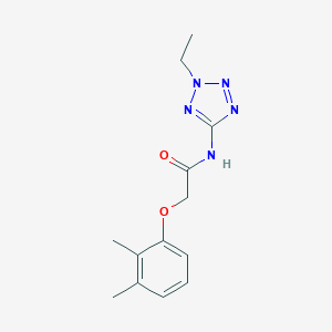 2-(2,3-dimethylphenoxy)-N-(2-ethyl-2H-tetrazol-5-yl)acetamide