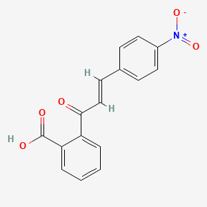 2-[3-(4-Nitrophenyl)acryloyl]-benzenecarboxylic acid