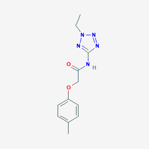 N-(2-ethyl-2H-tetraazol-5-yl)-2-(4-methylphenoxy)acetamide