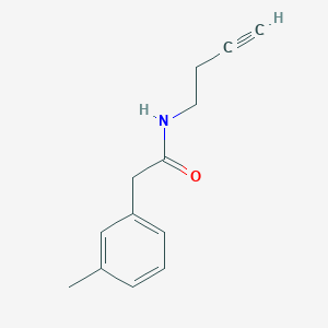 N-(but-3-yn-1-yl)-2-(m-tolyl)acetamide