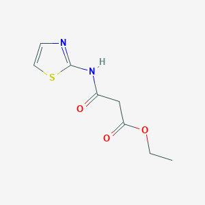 Ethyl 3-oxo-3-(1,3-thiazol-2-ylamino)propanoate