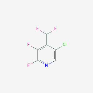 5-Chloro-4-(difluoromethyl)-2,3-difluoropyridine
