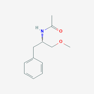 molecular formula C12H17NO2 B2512911 (S)-N-[1-(Methoxymethyl)-2-phenylethyl]acetamide CAS No. 88382-99-4